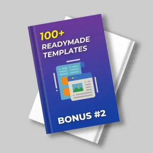 100+ Ready-Made Templates